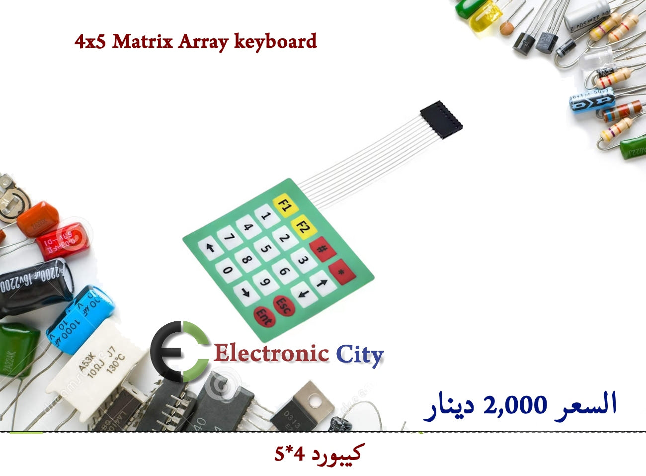 4x5 Matrix Array keyboard #S2 GXRA0139-003