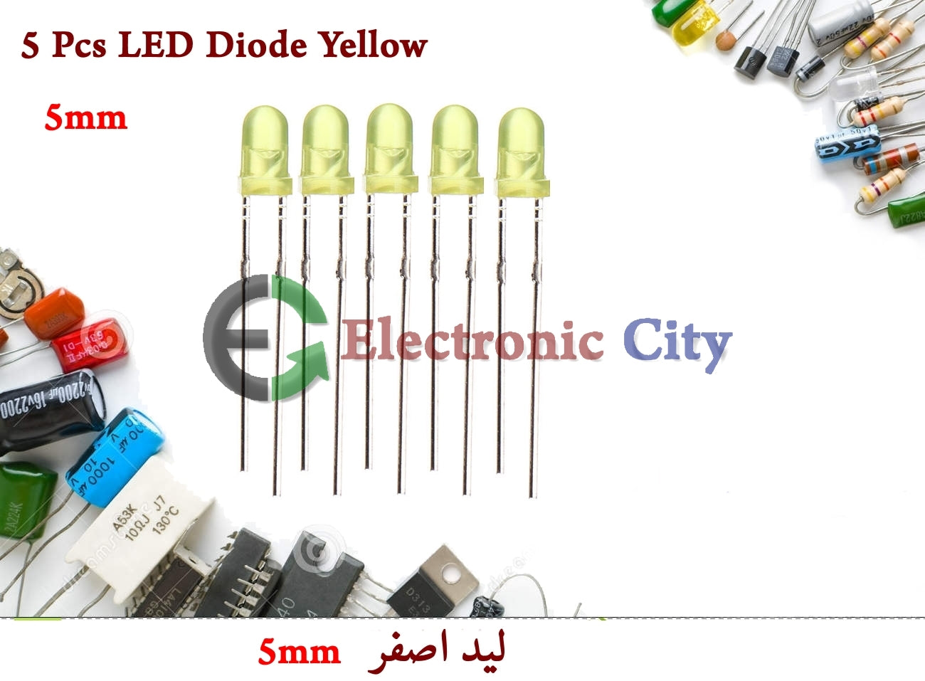 10 Pcs LED Diode 5mm
