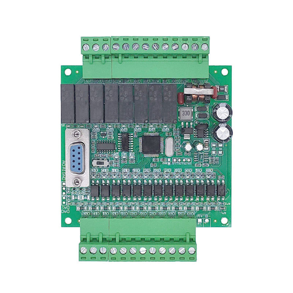 1N-20MR PLC Board DC24V 232 Relay Output Module with case