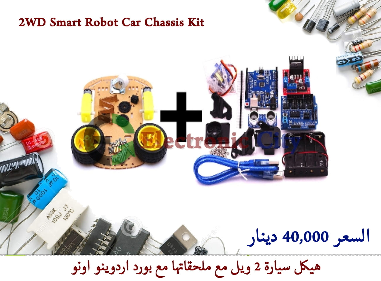2WD Smart Robot Car Chassis Kit