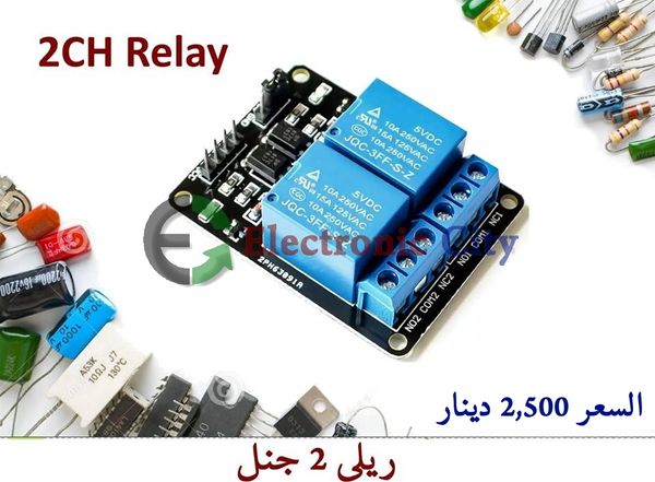 Relay 2Ch 5V #M6 010142