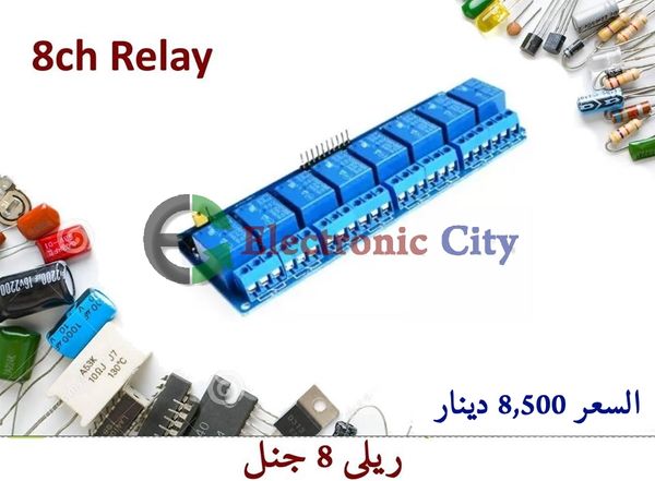 Relay 8Ch 12V #M2 100012