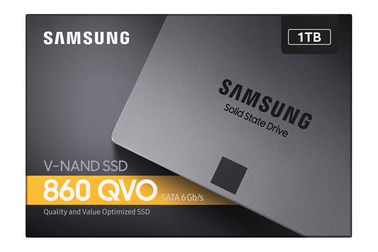Samsung 860 QVO 1 TB SATA 2.5 Inch Internal Solid State Drive (SSD)