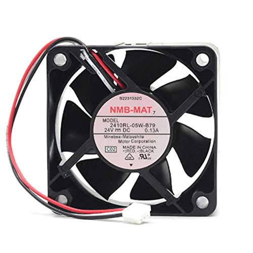 2410RL-05W-B79 NMB 24V 0.13A DC axial fan 60x60x25mm (Used)