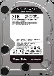 WD Black 2TB Performance Desktop Hard Disk Drive 7200 RPM SATA 6Gb/s 64MB Cache