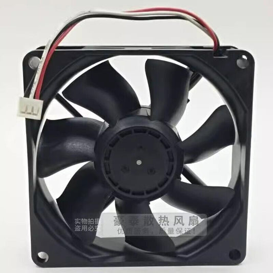 3108SB-05W-B49 8025 DC24V 0.14A 3-Pin Inverter Cooling Fan (Used)