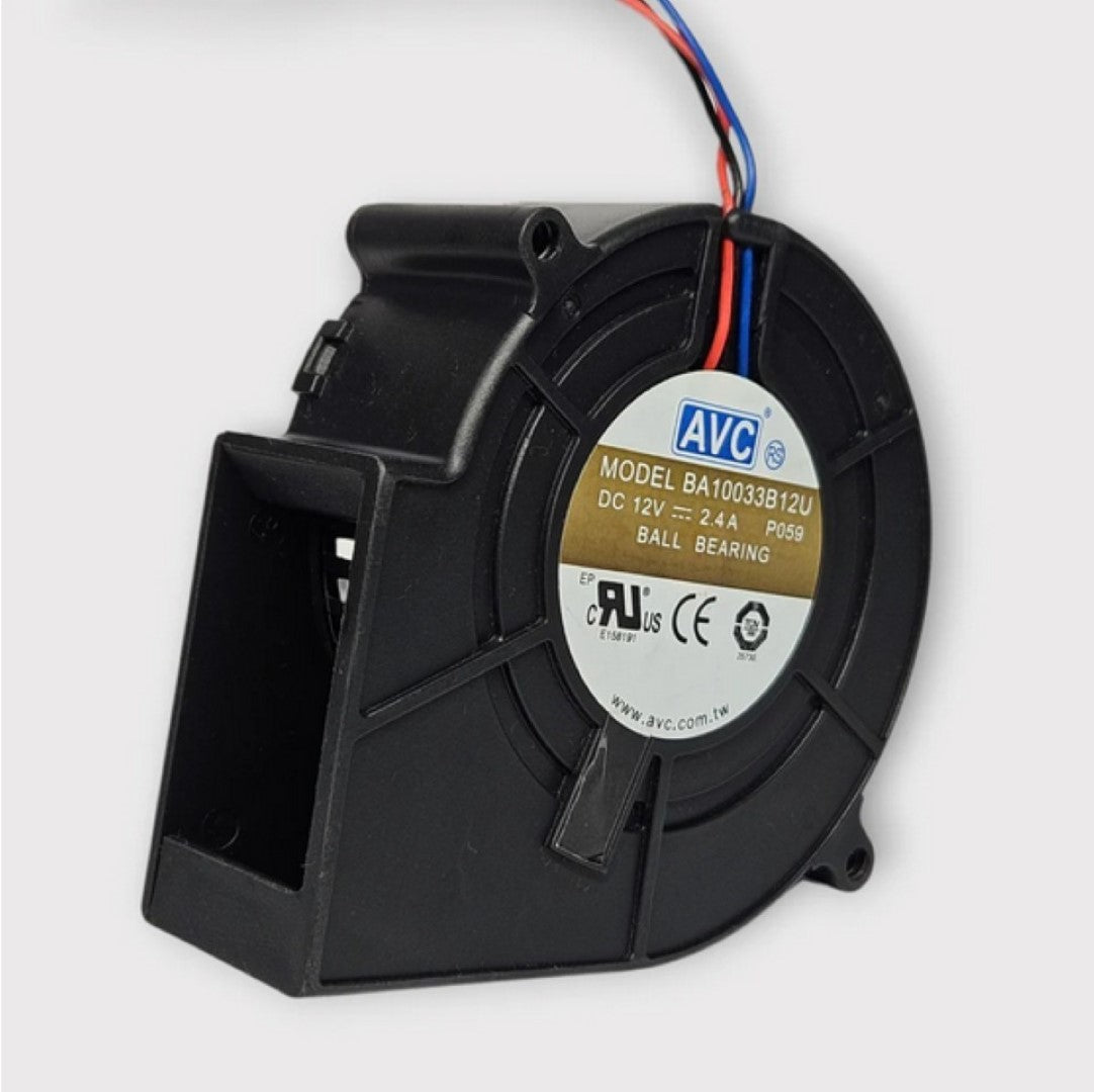 AVC 12v 2.40a Blower Fan BA10033B12U-P032 97 x 97 x 33mm Turbine Centrifugal Double Ball Bearing Fan