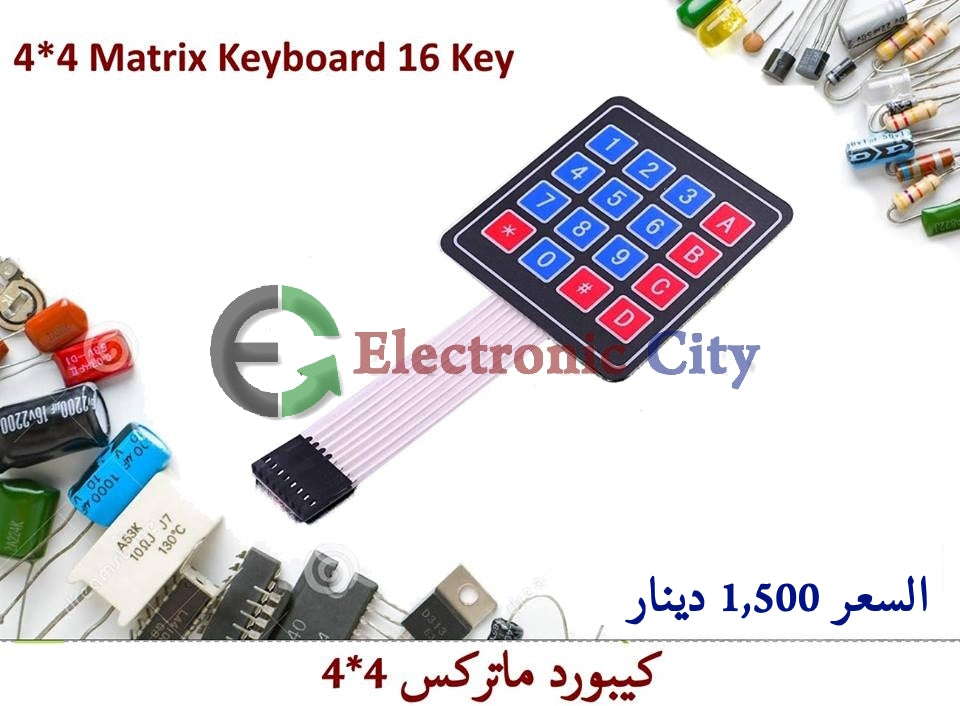 4*4 Matrix Keyboard 16 Key #S2 010229