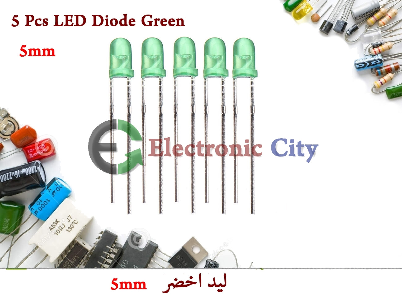 10 Pcs LED Diode 5mm