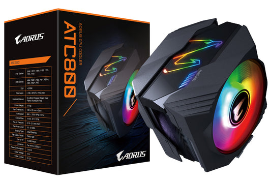 GIGABYTE AORUS ATC800 RGB 120mm CPU Cooler