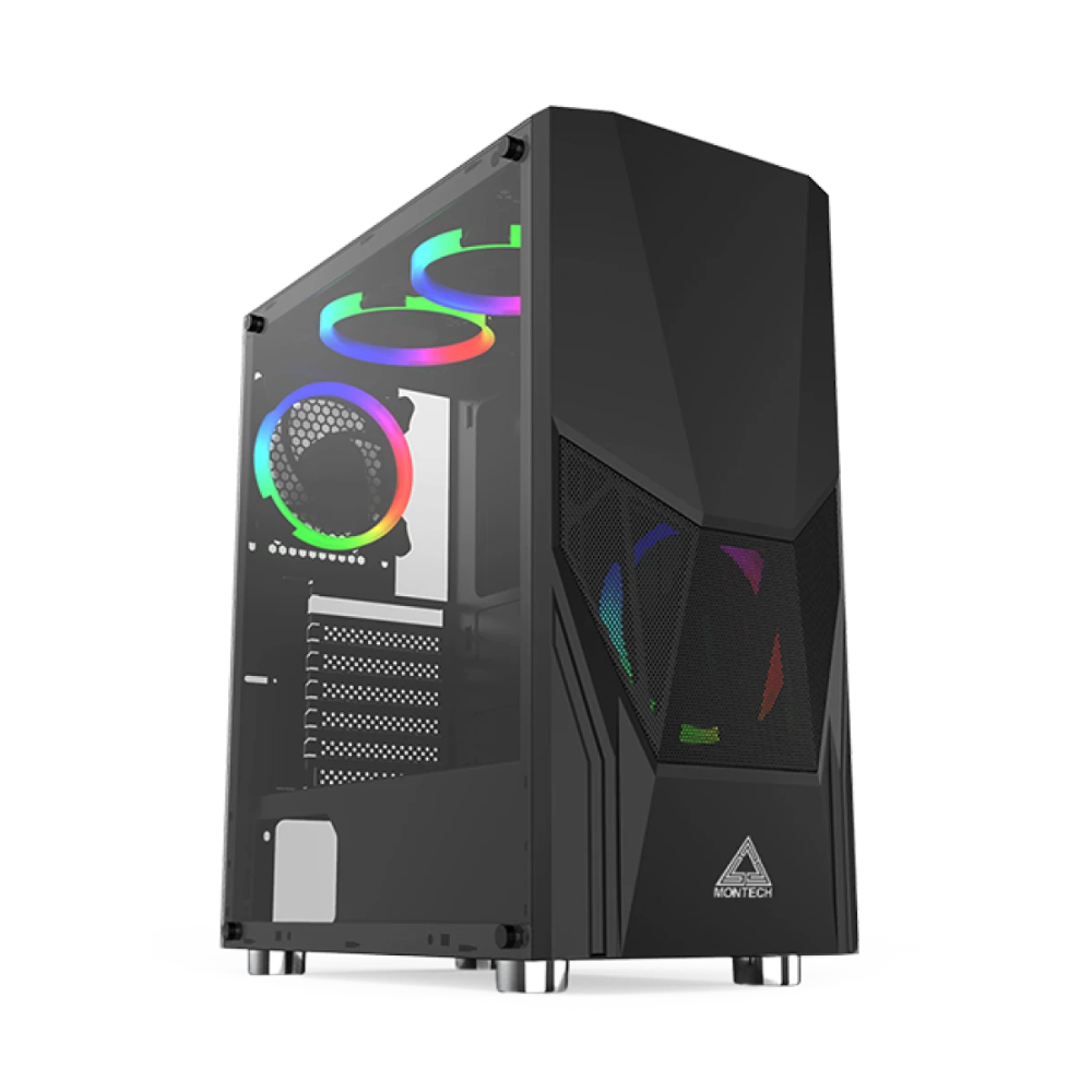 CASE MONTECH ATX MIDTOWER FIGHTER 500 BLACK