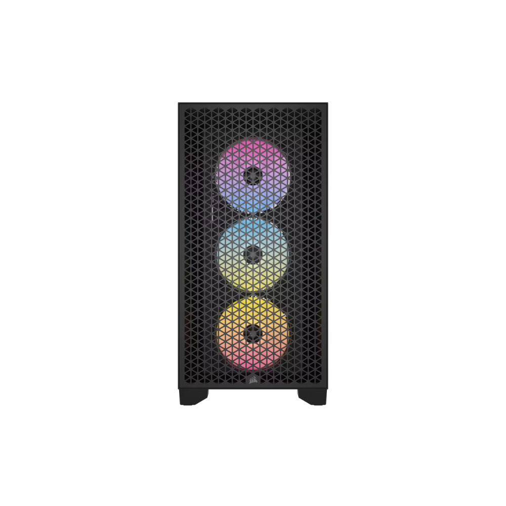 CORSAIR CASE 3000D AIRFLOW TEMPERED GLASS MT RGB BLACK
