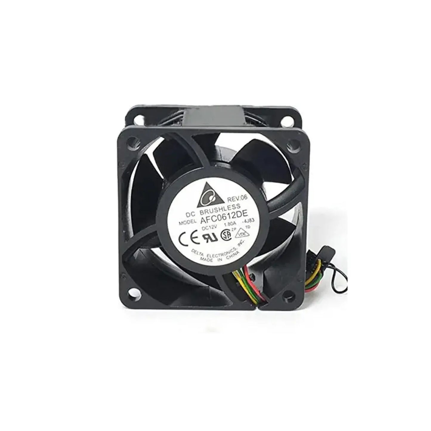 Delta AFC0612DE DC Fan 12V 1.8A 60mmx60mmx38mm 4 PIN 55865