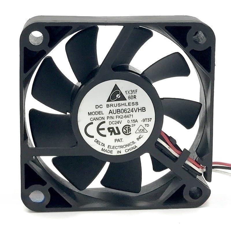 Delta AUB0624VHB 60X60X15MM 24V 0.15A Cooling Fan (Used)