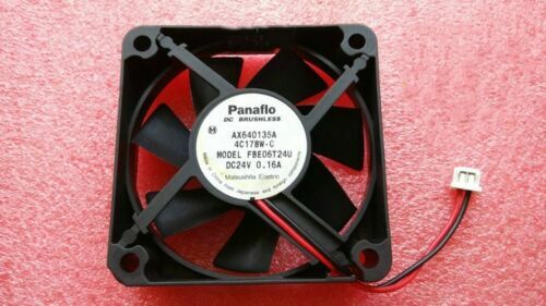 FBE06T24U 6015 DC24V 0.16A 6CM inverter cooling fan (Used)