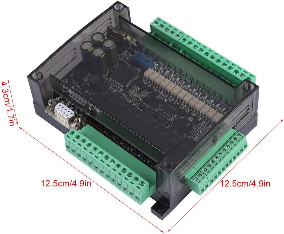 FX3U-24MR PLC Controller, DC 24V Industrial Control Board