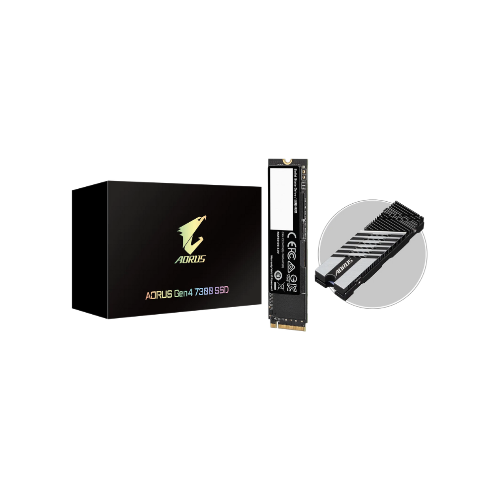 GIGABYTE AORUS Gen4 7300 SSD 2TB M.2