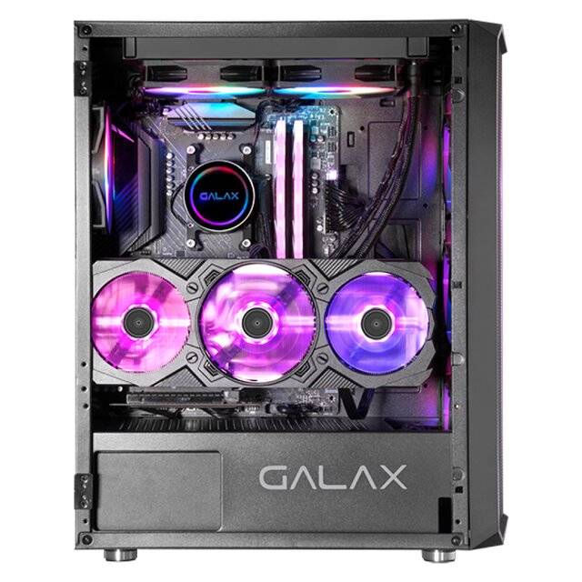Galax Revolution -7 ARGB 4 Fan Black