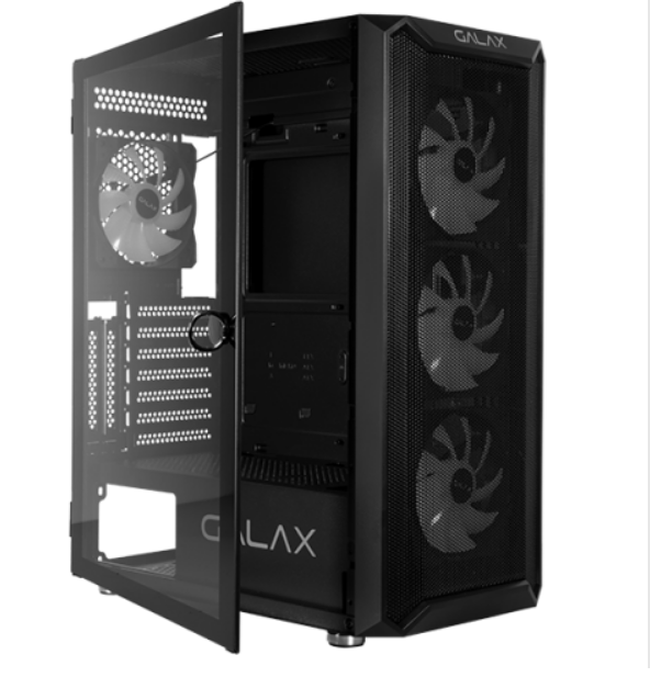 Galax Revolution -7 ARGB 4 Fan Black