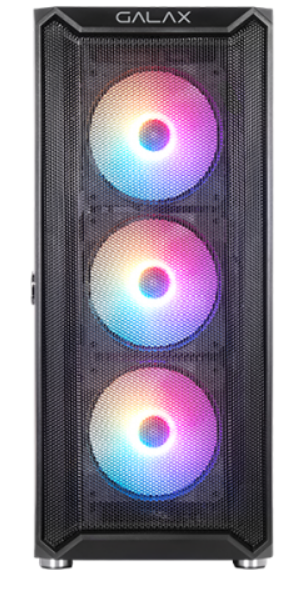 Galax Revolution -7 ARGB 4 Fan Black