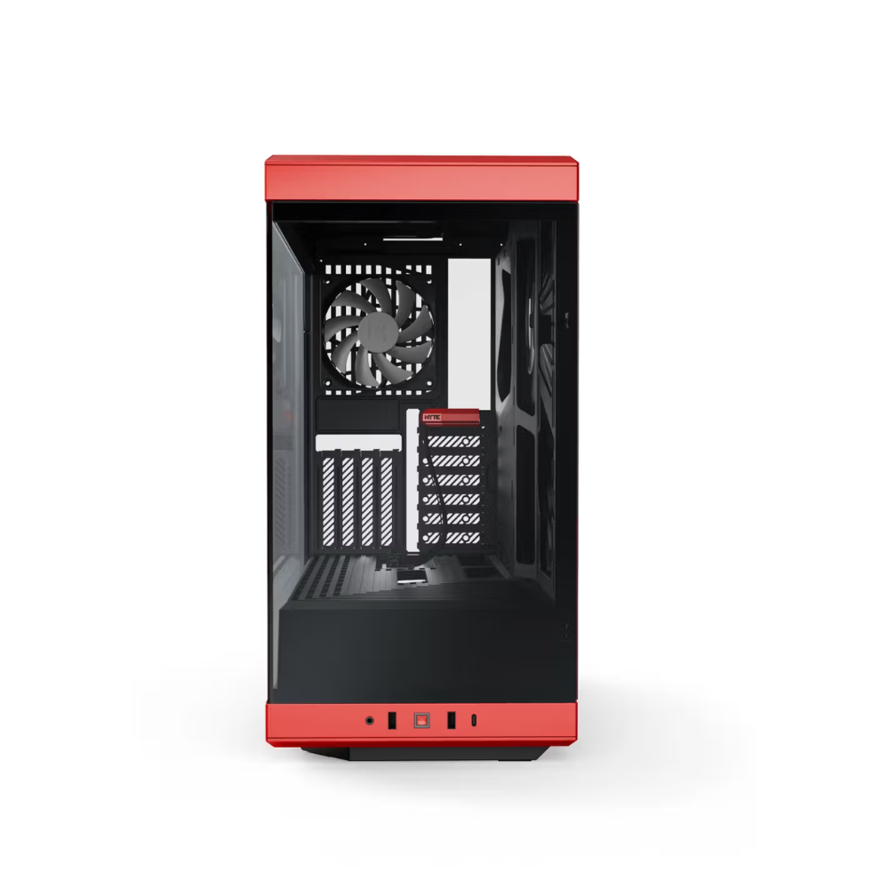HYTE Y40 ATX MID TOWER CASE – RED