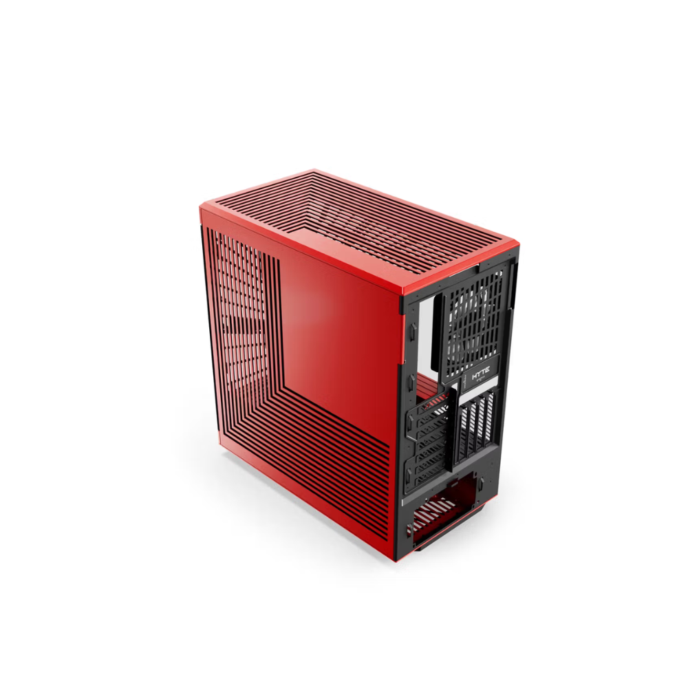 HYTE Y40 ATX MID TOWER CASE – RED