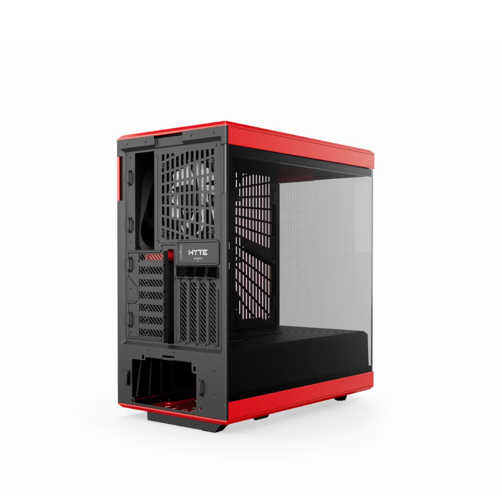 HYTE Y40 ATX MID TOWER CASE – RED