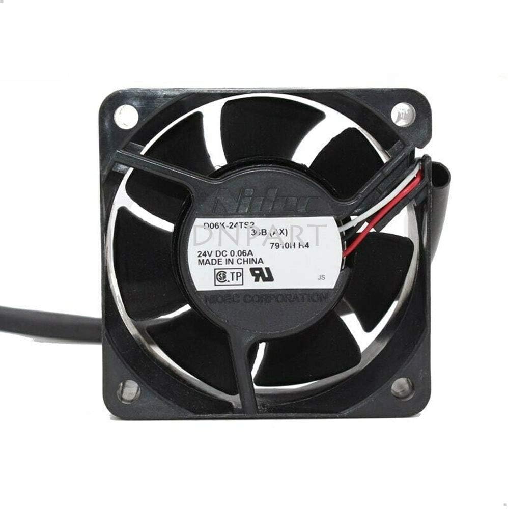 NIDEC D06K-24TS2 24V 0.06A 606025MM Cooling Fan (Used)