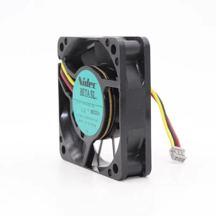 NIDEC D06R-05TM 12H1 DC5V 0.34A 6015 6cm 3-Wire Cooling Fan (Used)