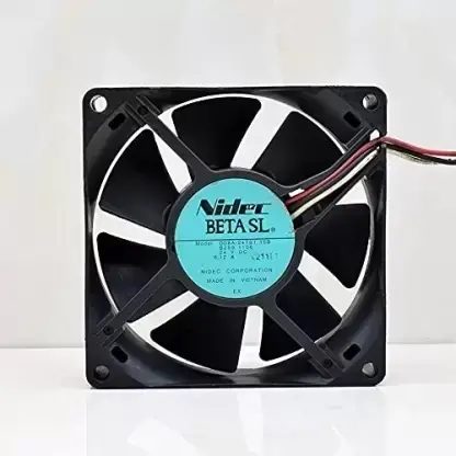 NIDEC DC Fan D08A-24TS1 24V 0.12A 80x80x25mm (Used)