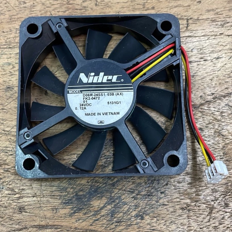 Nidec 24vdc 6cm 0,12A D06R-24SS1  (Used)