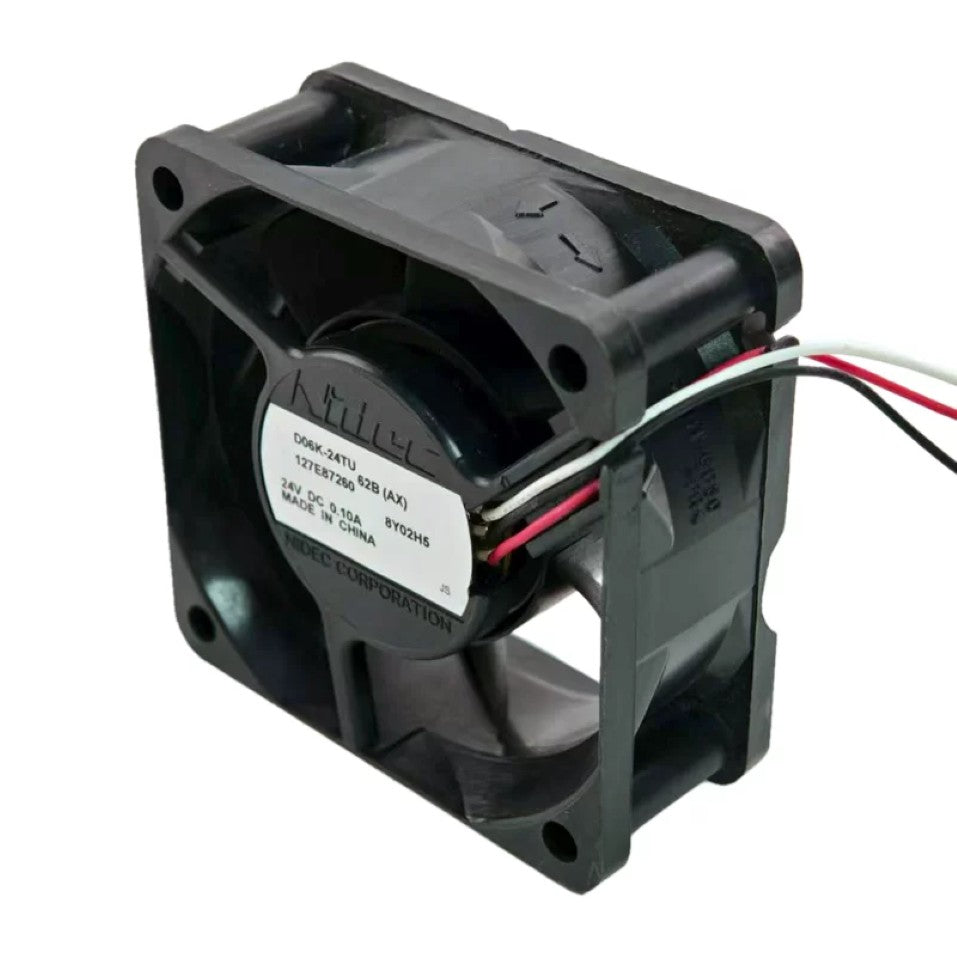 Nidec D06K-24TU  24V 0.1 A 60x60x25mm 4400 RPM DC Axial Fan
