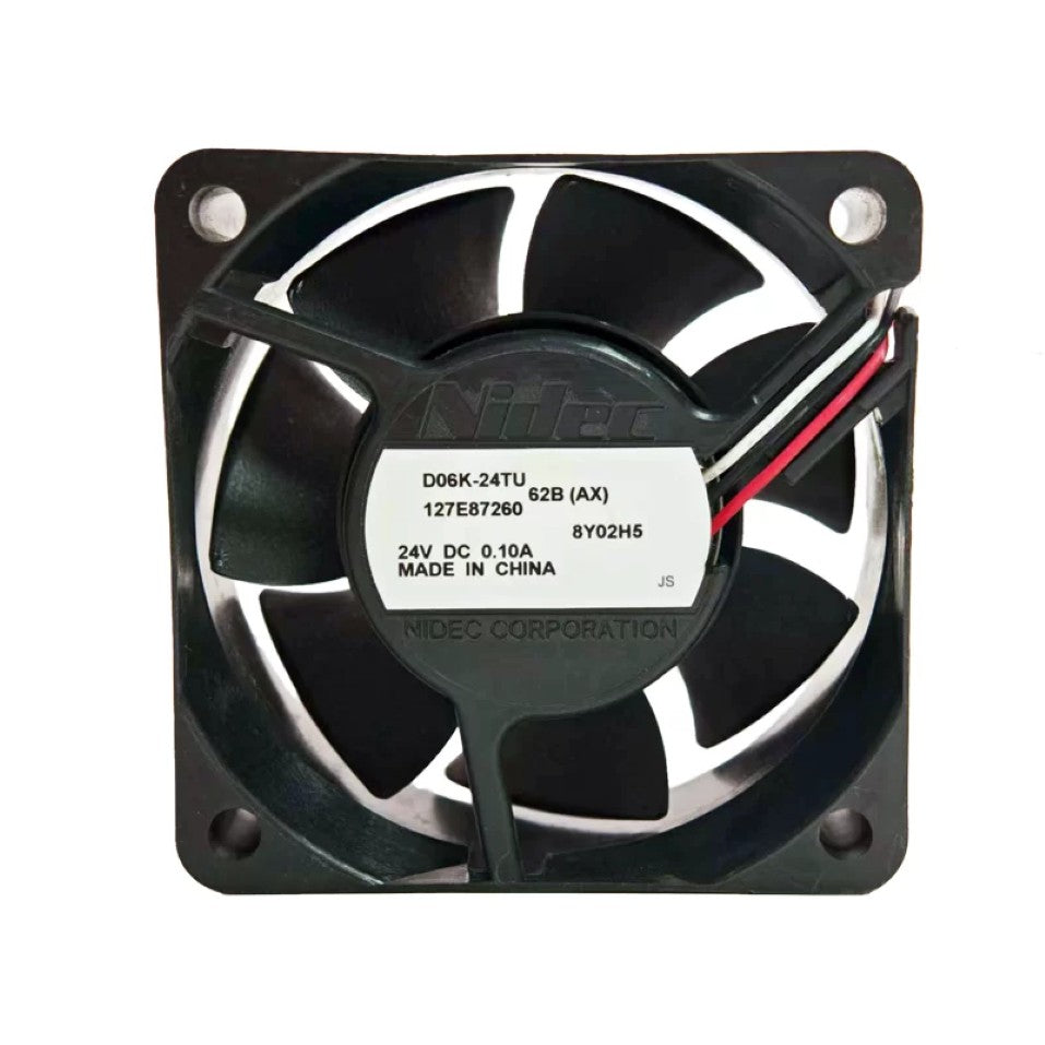 Nidec D06K-24TU  24V 0.1 A 60x60x25mm 4400 RPM DC Axial Fan
