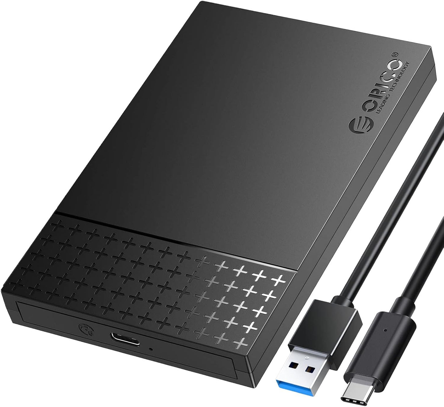 ORICO USB C External SSD Hard Drive Enclosure, USB 3.1 to SATA III Hard Drive Enclosure (2526C3-V1)