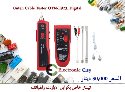 Onten Cable Tester OTN-E923, Digital