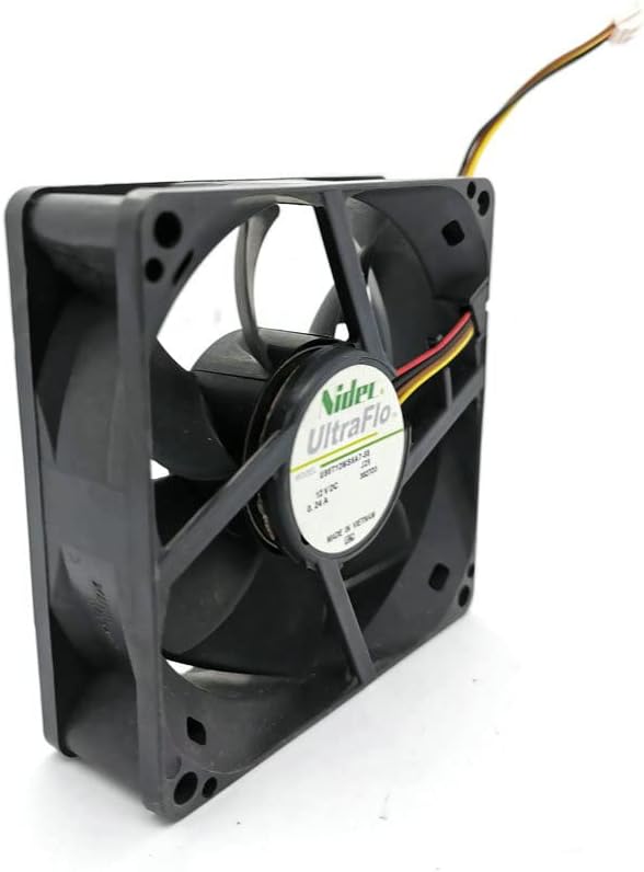 Original U80T12MS6A7-58 8CM 8025 12V 0.24A 4Line 4Pin inverter cooling fan (Used)
