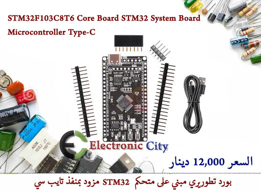 STM32F103C8T6 Core Board STM32 System Board Microcontroller Type-C  #Q12  GJBG0002-002