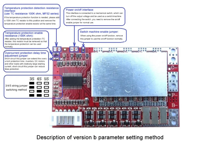 3S 50A 18650 Lithium Battery Protection Board 3.7V With Balance Function #F9 GXHA0159-001