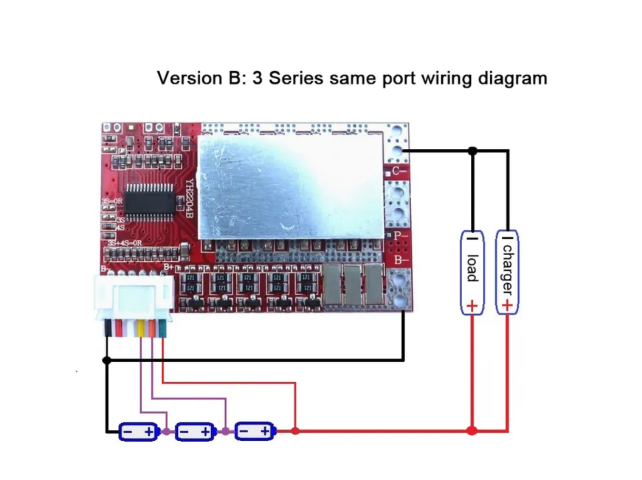 3S 50A 18650 Lithium Battery Protection Board 3.7V With Balance Function #F9 GXHA0159-001