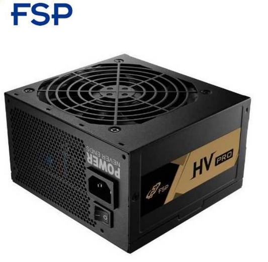 FSP-550-51AAC-UK HV PRO 80 PLUS Bronze Power Supply (Black)