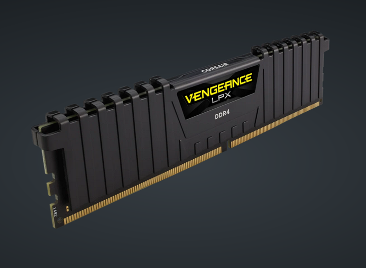 VENGEANCE® LPX 16GB (1 x 16GB) DDR4 DRAM 2400MHz C16 Memory Kit - Black