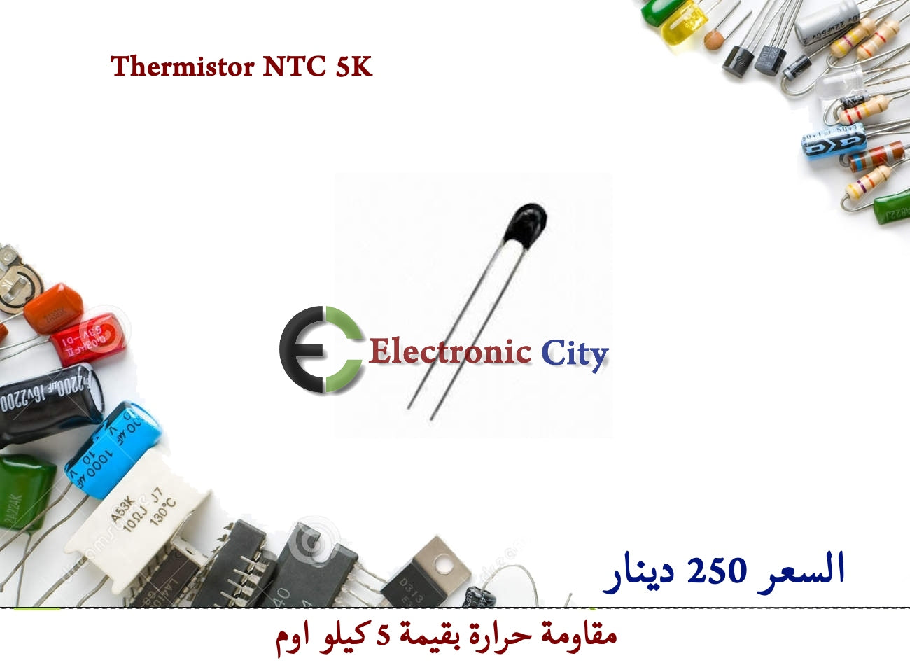 Thermistor NTC 5K #J4