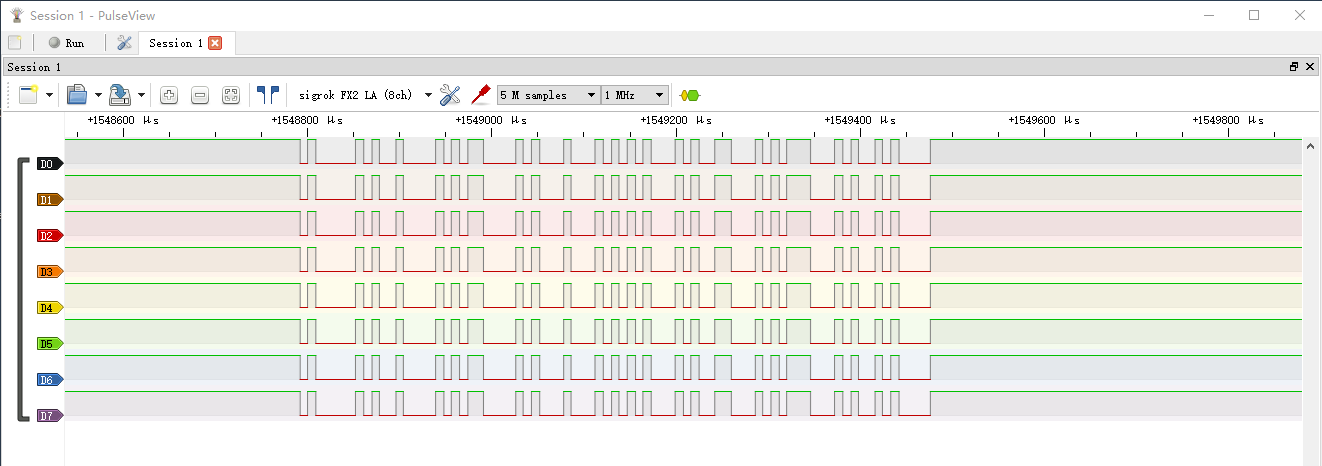 NanoDLA Logic Analyzer TYPE-C SCM ARM FPGA Debugging Protocol Analysis 24MHz SampleRate 8 Channels Open Source Sigrok PulseView   #V10   012519