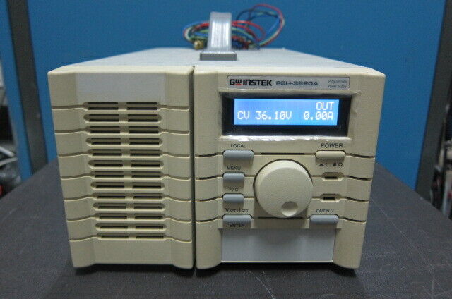 GW Instek PSH-3620A Programmable Switching DC Power Supply, 0-36V, 0-20A, 720W