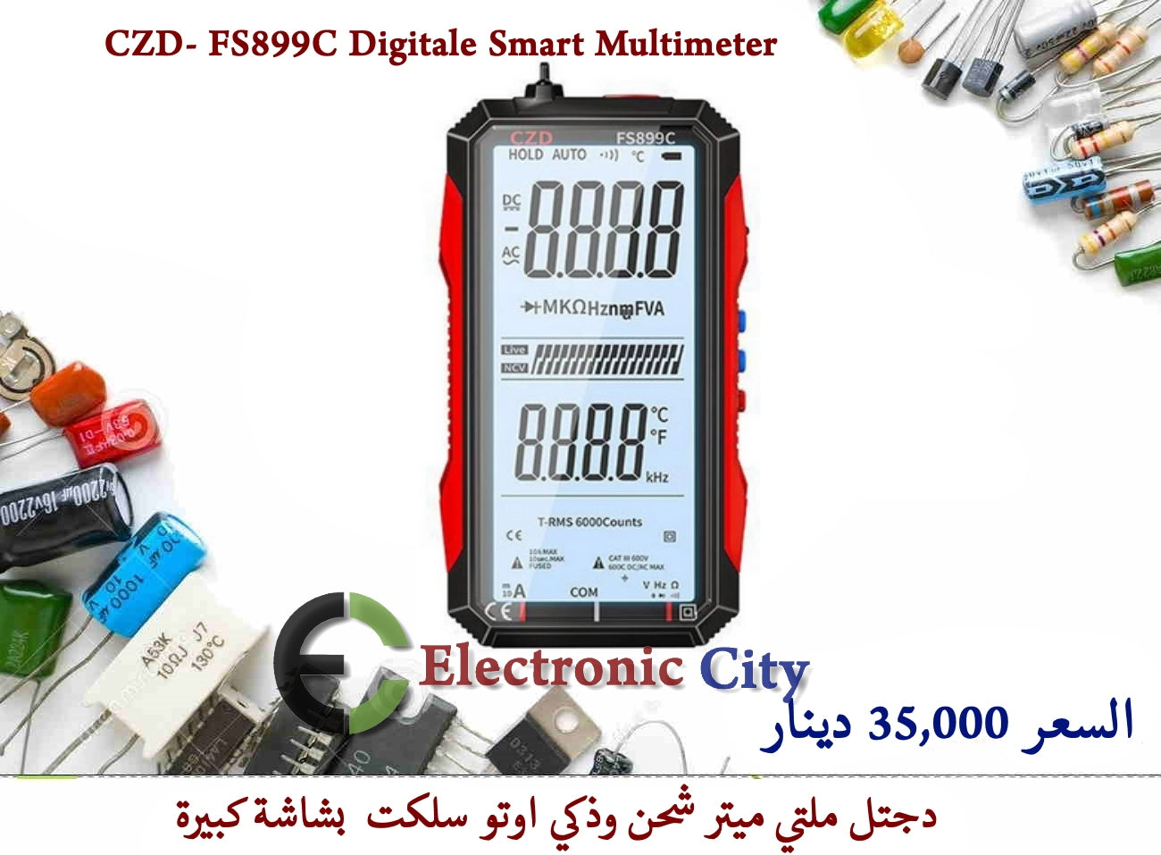 CZD- FS899C Digitale Smart Multimeter