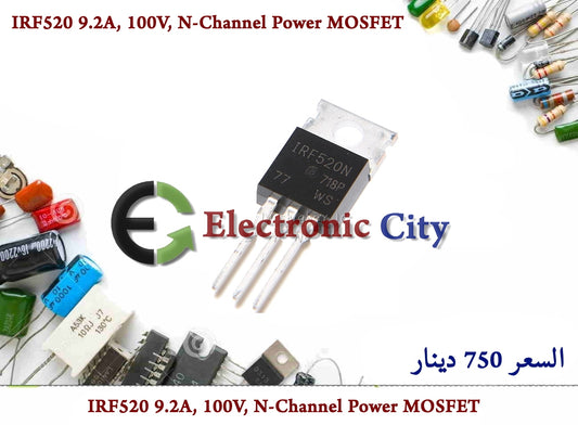 IRF520 9.2A, 100V, N-Channel Power MOSFET