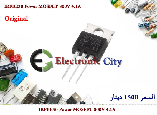 IRFBE30 Power MOSFET 800V 4.1A