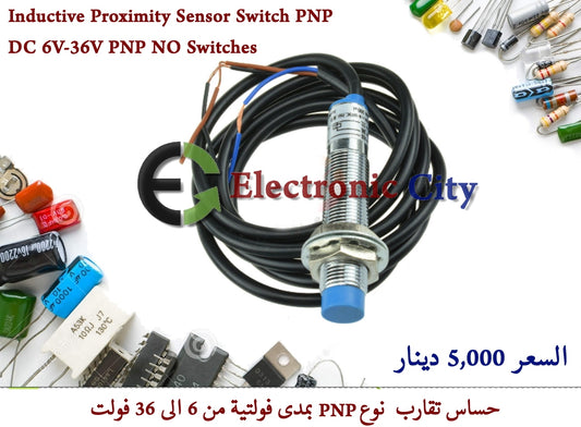 Inductive Proximity Sensor Switch PNP DC 6V-36V PNP NO #I5 050172