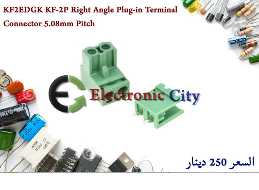 KF2EDGK KF-2P Right Angle Plug-in Terminal Connector 5.08mm Pitch
