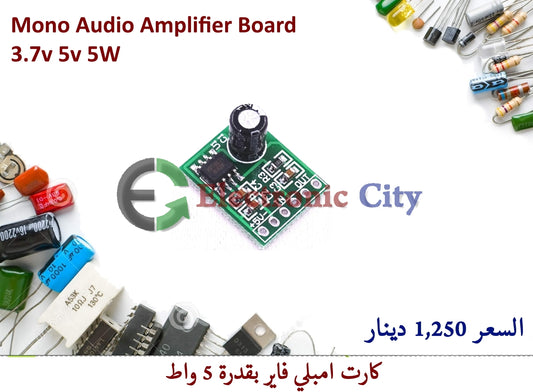 Mono Audio Amplifier Board 3.7v 5v 5W #L9 012638